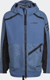 adidas Terrex Utilitas Funktionsjacke wonder steel/black (Herren)