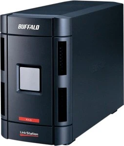 Buffalo LinkStation Pro Duo 2TB, 1x RJ-45 1000Base-T, 2x USB-A 2.0