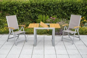 Merxx Naxos Gartenmöbel-Set, 3-tlg.