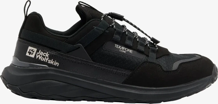 Jack Wolfskin Dromoventure Ath Texapore Low schwarz (Herren)
