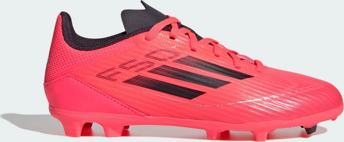 adidas F50 League FG/MG turbo/platinum metallic/aurora black (Junior)