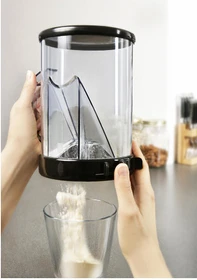GSD Doso Vorratsdose Kaffeedosierer schwarz