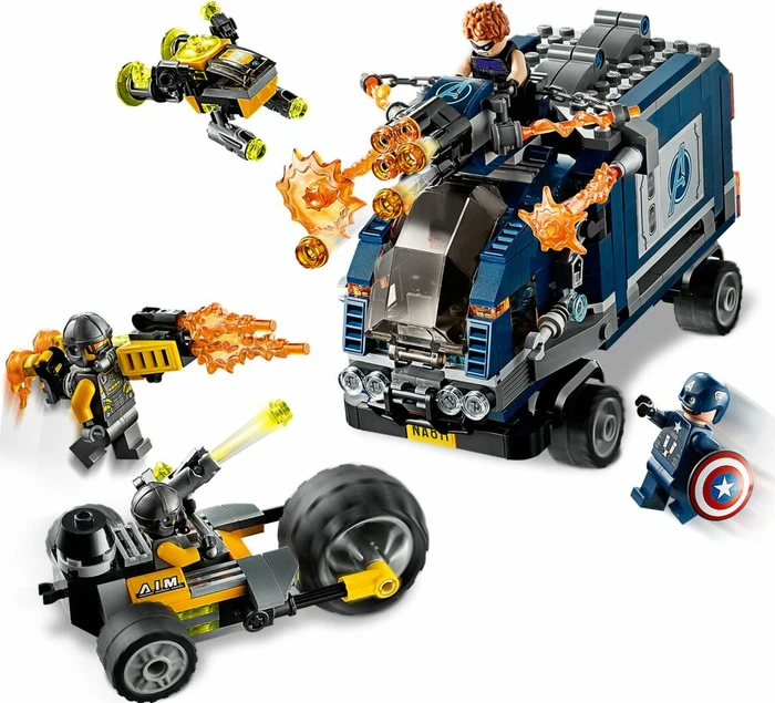 LEGO Marvel Super Heroes Spielset - Avengers Speeder-Bike Attacke