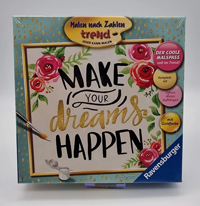 Ravensburger Malen nach Zahlen Make Your Dreams Happen