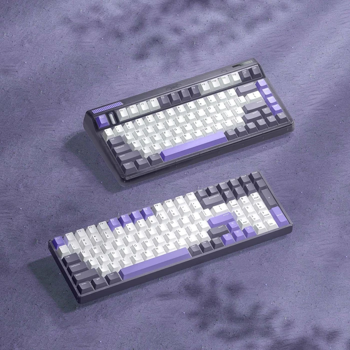 iQunix F97 Lavandin Wireless, 96%, LEDs RGB, MX RGB RED, USB/Bluetooth, US