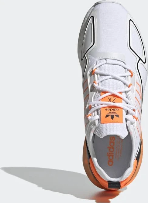 adidas ZX 2K Boost cloud white/signal orange/core black (Herren)