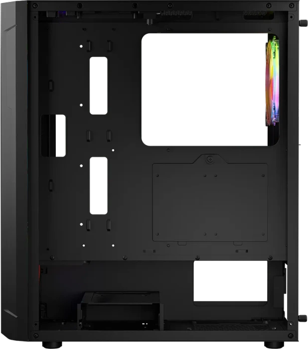 Logic Concept Aramis ARGB Midi Black, Glasfenster