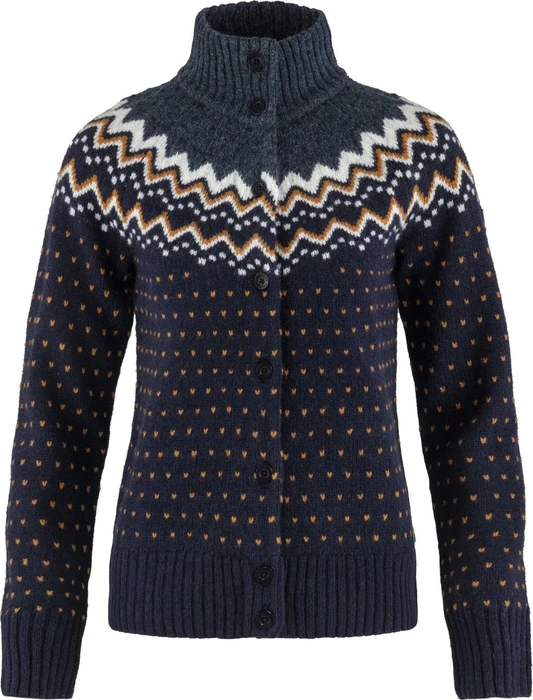 Fjällräven Övik Knit Strickjacke dark navy (Damen)