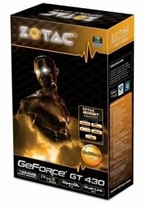 Zotac GeForce GT 430, 1GB DDR3, DVI, HDMI, DP