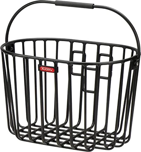 KLICKfix Alumino Fahrradkorb schwarz