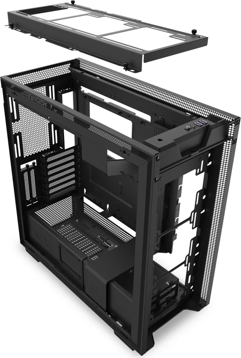 NZXT H710i, schwarz, Glasfenster