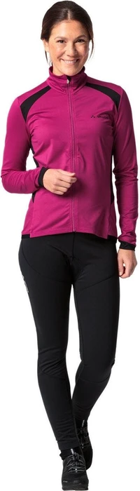 Vaude Posta Trikot langarm rich pink (Damen)