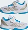 adidas Courtflash Hook-and-Loop cloud white/cyber metallic/lucid aquamarine (Junior) Vorschaubild