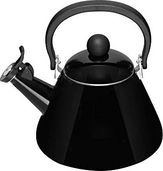 Le Creuset Kone Wasserkessel 1.6l schwarz glänzend