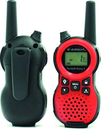 Albrecht Tectalk Easy 3 rot, 2er-Pack