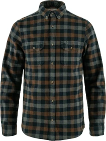 Fjällräven Skog Hemd langarm dark navy/dark oak (Herren)