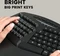 Perixx Periboard-312 Ergonomische Tastatur mit Hintergrundbeleuchtung, schwarz, USB, US Vorschaubild