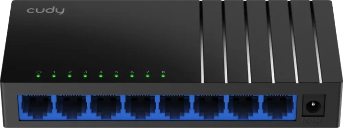 Cudy GS100 Series Desktop Gigabit Switch, 8x RJ-45