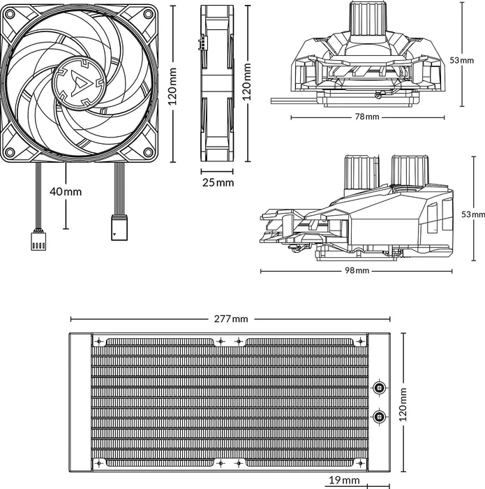 ARCTIC Liquid Freezer II 240 RGB
