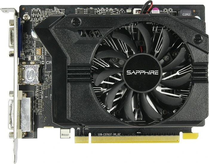 Sapphire Radeon R7 250, 2GB GDDR5, VGA, DVI, HDMI, lite retail