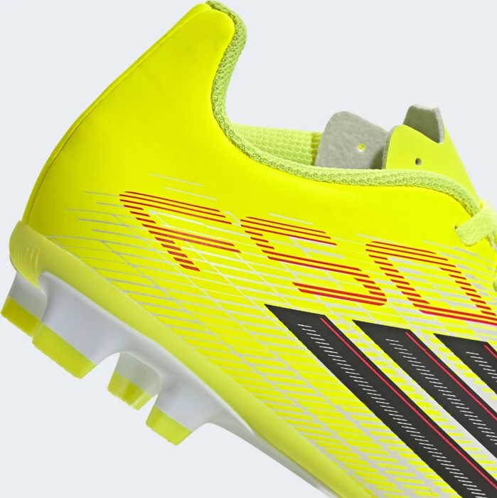 adidas F50 Club FG/MG team solar yellow 2/core black/lucid red (Junior)