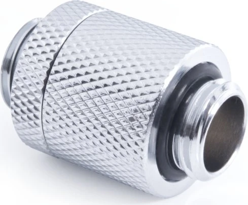 Alphacool ES D-Plug G1/4", 20mm, chrome
