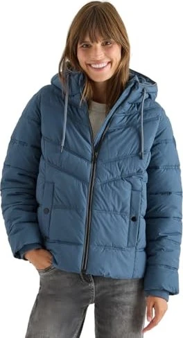 CECIL Steppjacke mit Kapuze Jacke (Damen)