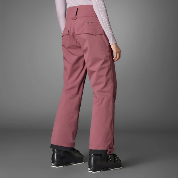 adidas Terrex Xperior 2L Insulated Skihose lang burgundy/white (Damen)