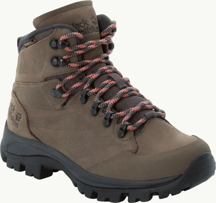 Jack Wolfskin Rebellion Texapore Mid brown/phantom (Damen)
