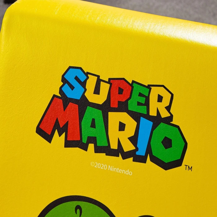 X Rocker Nintendo Super Mario Joy Collection Floor Rocker Gamingstuhl, Yoshi gelb
