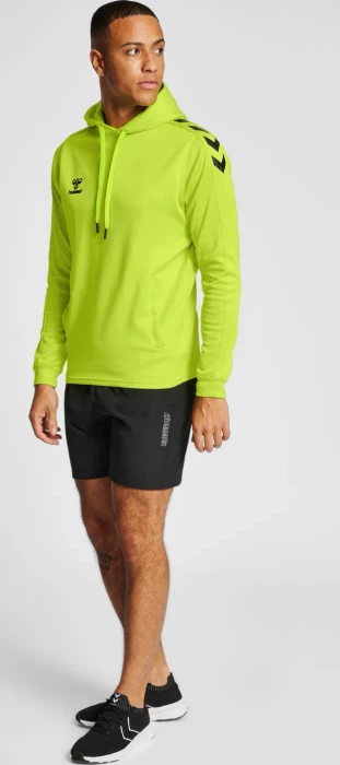 hummel Core XK Poly Sweat Hoodie lime popsicle (Herren)