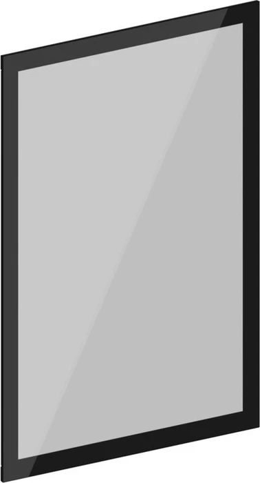 SSUPD Tempered Glass Side Panel für SSUPD Meshroom S, Seitenteil mit Glasfenster, schwarz