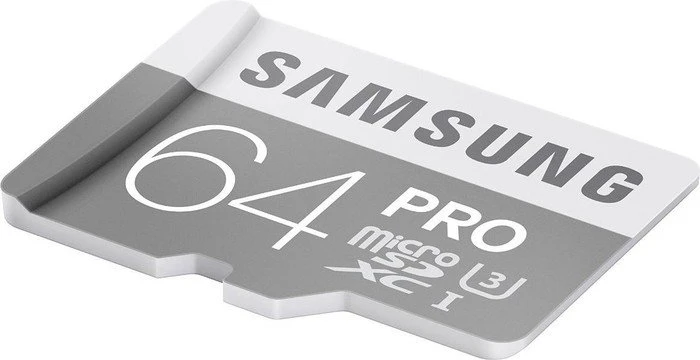 Samsung PRO R90/W80 64GB Kit, UHS-I U3, Class 10
