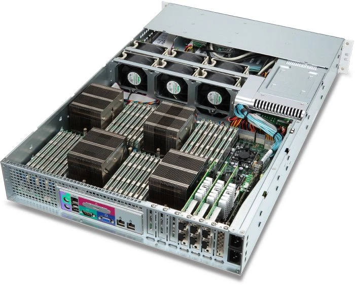 Acer Altos AR585 F1, 2x Opteron 6128, 8GB RAM, 2HE