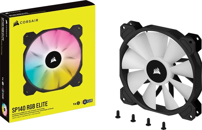 Corsair SP Series iCUE SP140 RGB Elite, schwarz, 140mm
