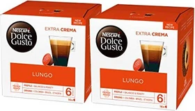 Nestlé Nescafe Dolce Gusto Caffe Lungo Kaffeekapseln, 32 Stück (2x 16 Stück)