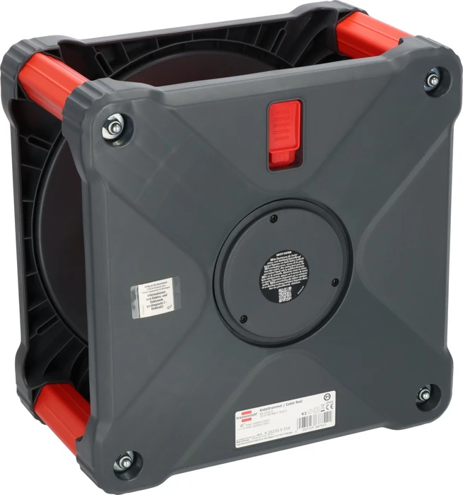 Brennenstuhl Professional Baustellen-Kabeltrommel KA 3210 5, Schuko auf 5x Schuko, 33m, IP44, H07BQ-F 3G2,5