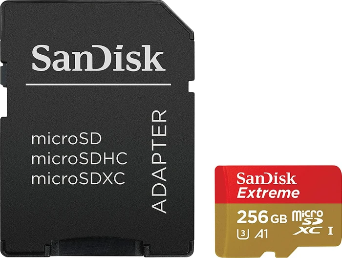 SanDisk Extreme R100/W90 256GB Kit, UHS-I U3, A1, Class 10