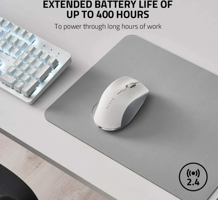 Razer Pro Click Ergonomic Wireless Mouse, USB/Bluetooth