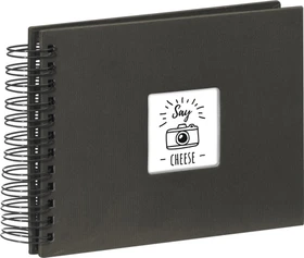 Hama Spiralalbum Fine Art 24x17 / 50 schwarz Seiten schwarz