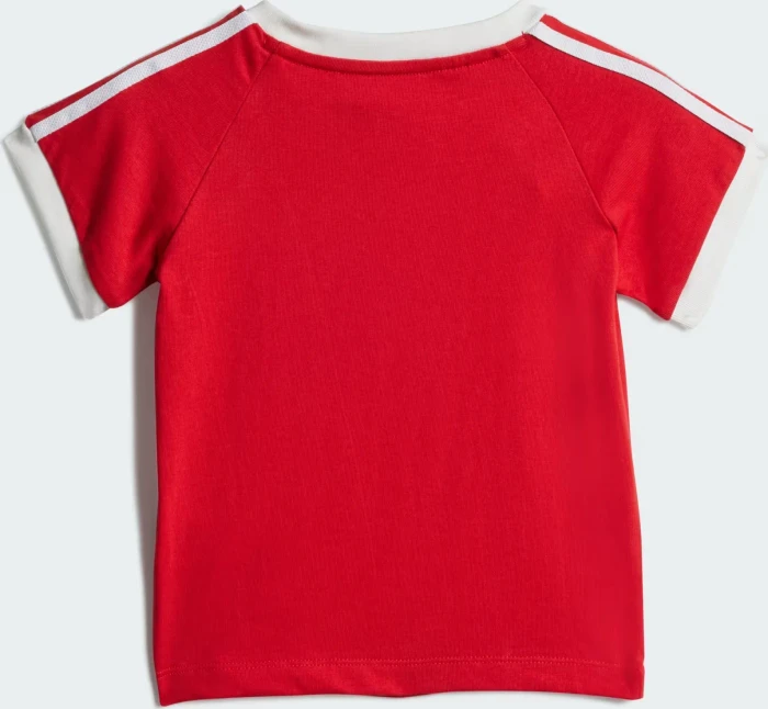adidas 3-Streifen T-Shirt kurzarm better scarlet (Junior)
