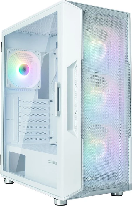 Zalman i3 Neo, weiß, Glasfenster