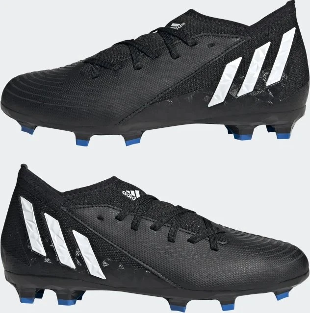 adidas Predator Edge.3 FG core black/cloud white/vivid red (Junior)