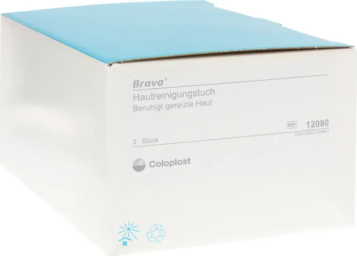 Coloplast Brava Hautreinigungstücher, 45 Stück (3x 15 Stück)