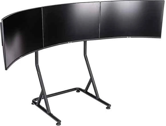 Thermaltake Triple Monitor Stand Black für Racing Simulator Cockpit GR500, schwarz