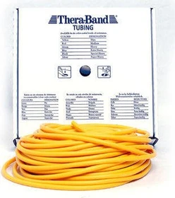 Thera-Band Tubings 30.5m dünn Widerstandsband gelb