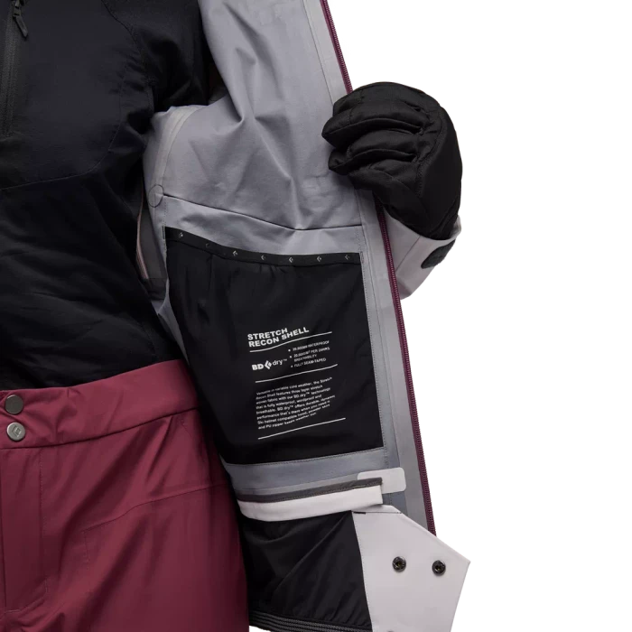 Black Diamond Recon Stretch Ski Shell Skijacke ice pink/blackberry (Damen)