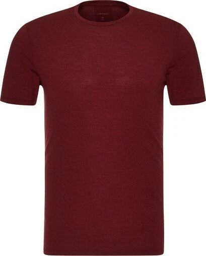 Icebreaker Anatomica Crewe Funktionsshirt kurzarm cabernet (Herren)