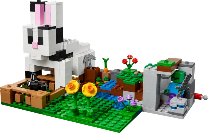 LEGO Minecraft - Die Kaninchenranch (21181) – Bild 3 von 9