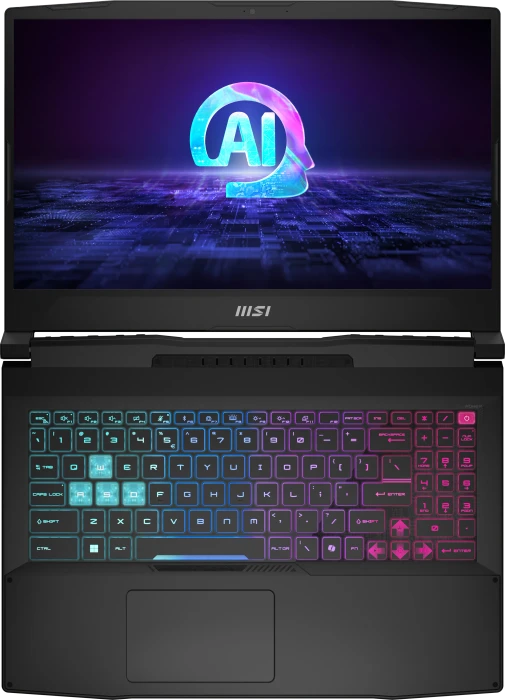 MSI Katana A15 AI B8VG-451, Black, Ryzen 7 8845HS, 16GB RAM, 512GB SSD, GeForce RTX 4060, DE